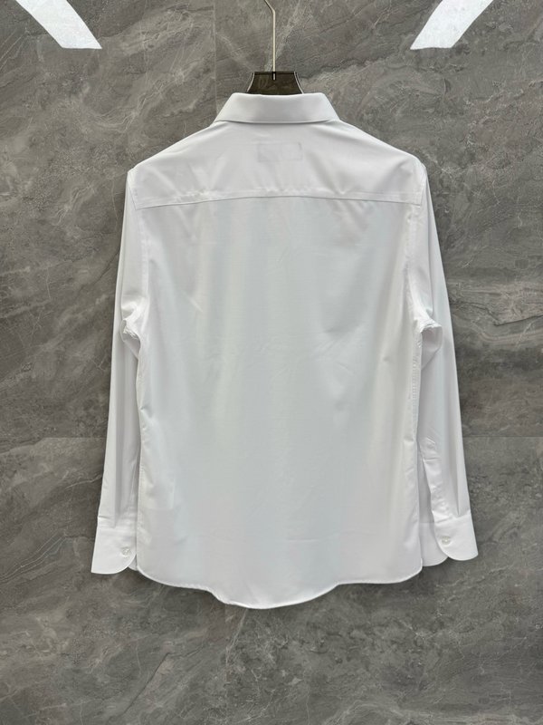 Kiton 남성 비즈니스 캐주얼 면 셔츠 001-202379