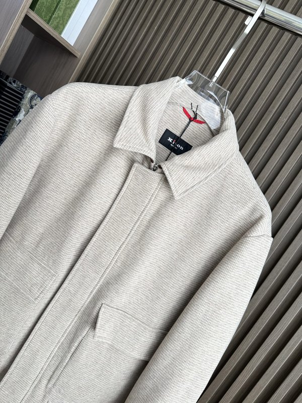 Kiton 올드머니 스타일 가을 겨울 울 재킷 001-202401