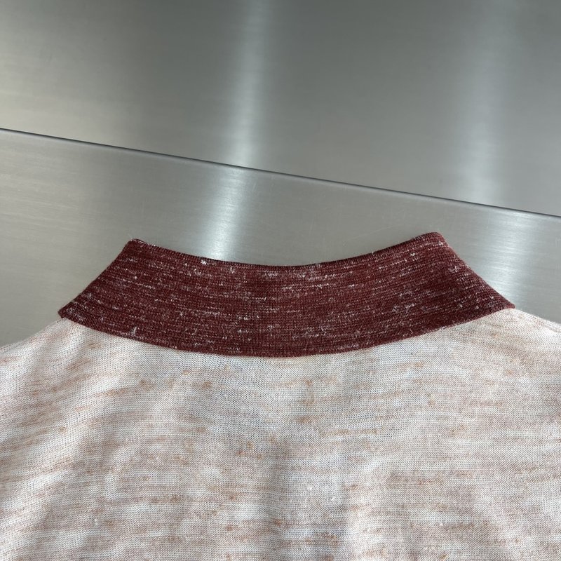 로로피아나 남성 린넨 칼라 반팔 폴로 001-203582