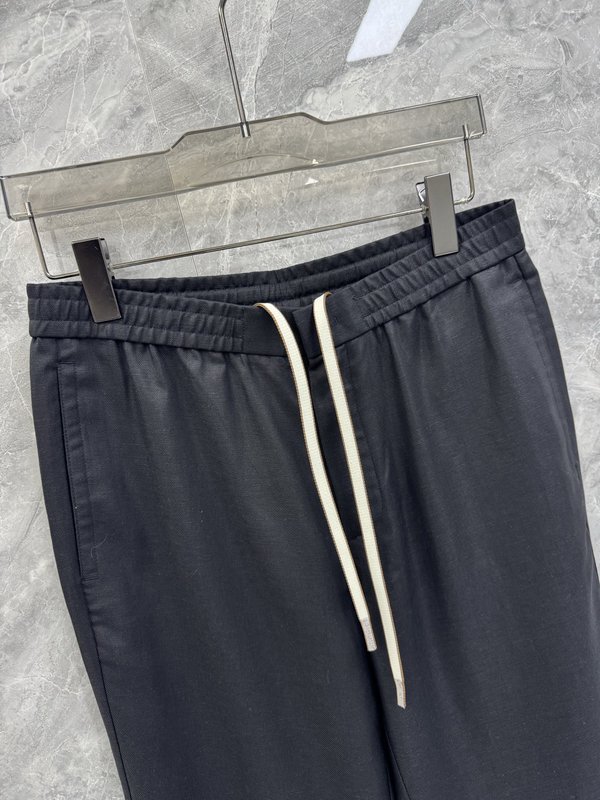 로로피아나 천연 리넨 직통 팬츠 001-203733