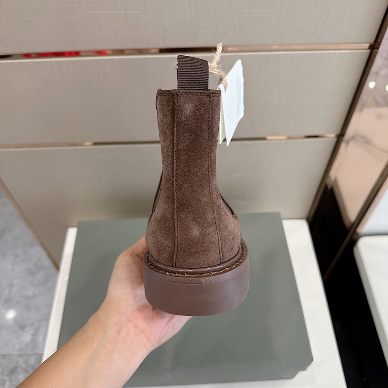브루넬로 쿠치넬리 남성 첼시 부츠 001-203824
