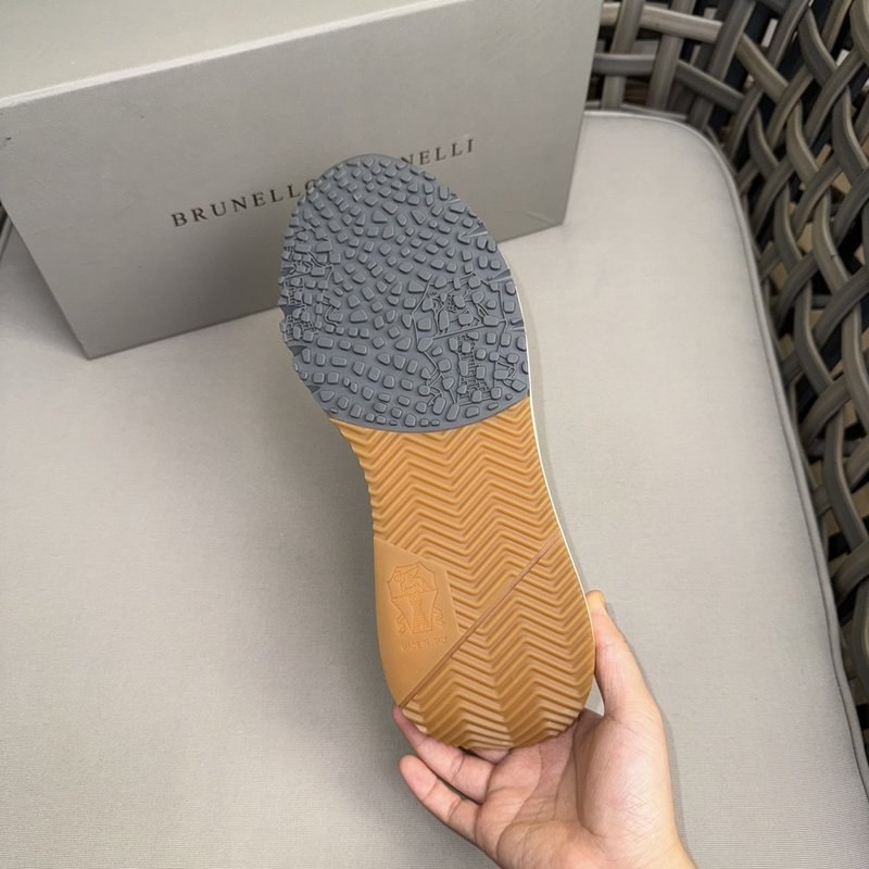 Brunello Cucinelli 니트 스니커즈 001-203906