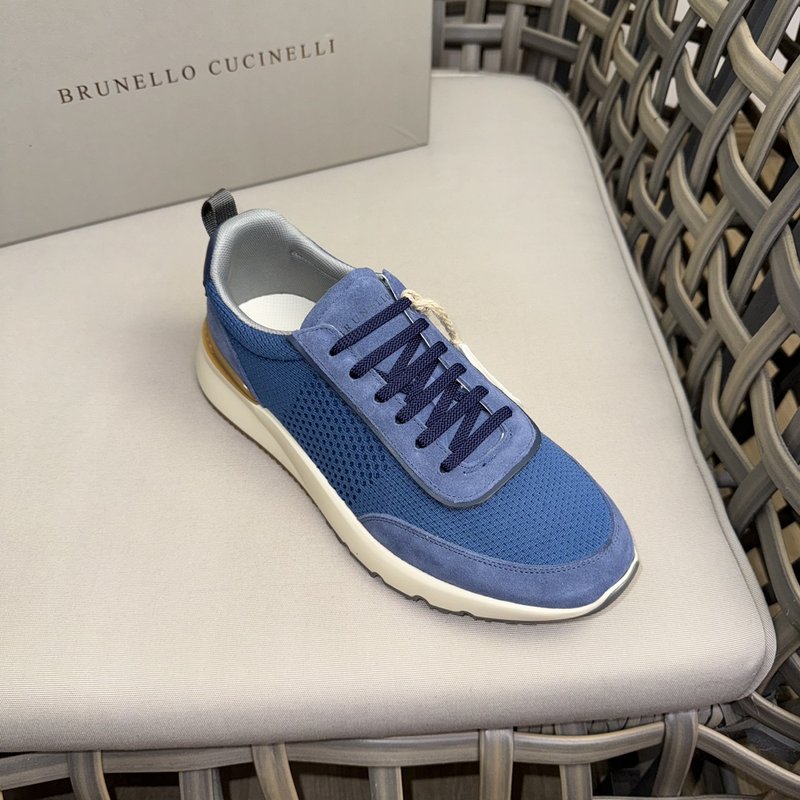 Brunello Cucinelli 니트 스니커즈 001-203906