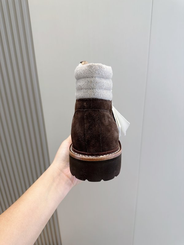 브루넬로 스웨이드 등산 부츠 001-203943