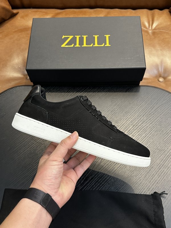 Zilli 이탈리아 남성 수제 송아지 가죽 신발 001-204052