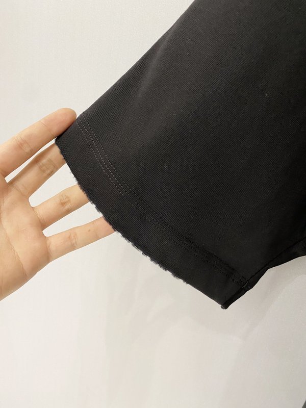 크롬하츠 중량감 순면 하이넥 반팔 티셔츠 001-204157