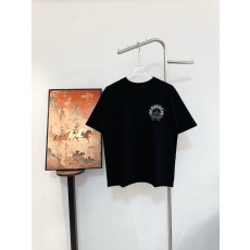 크롬하츠 패치 말티 수제 컷아웃 반팔 티셔츠 001-204213