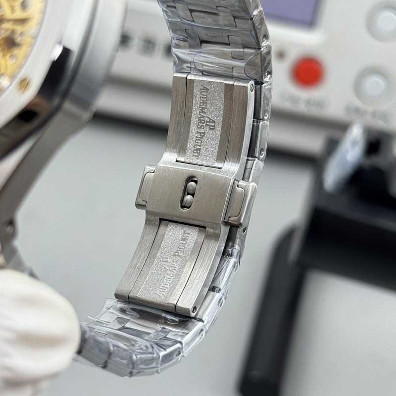 오데마 피게 로얄 오크 연어색 시계 001-205014