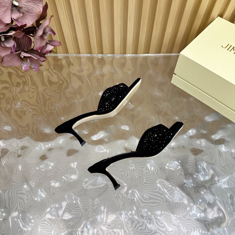 지미추 양경 스팽글 뾰족구두 힐샌들 001-205844