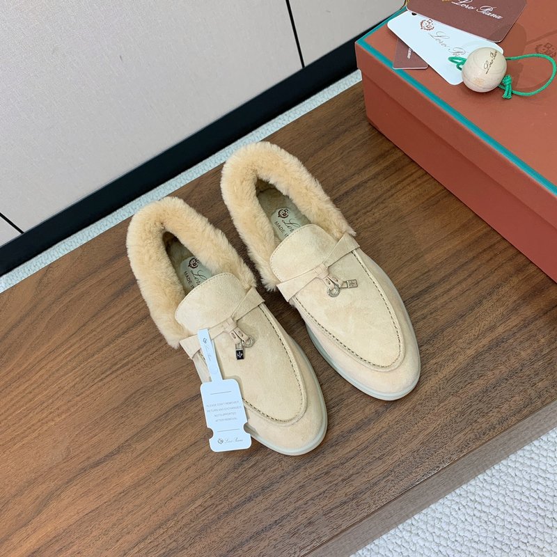 로로피아나 양모 로퍼 슈즈 001-206234