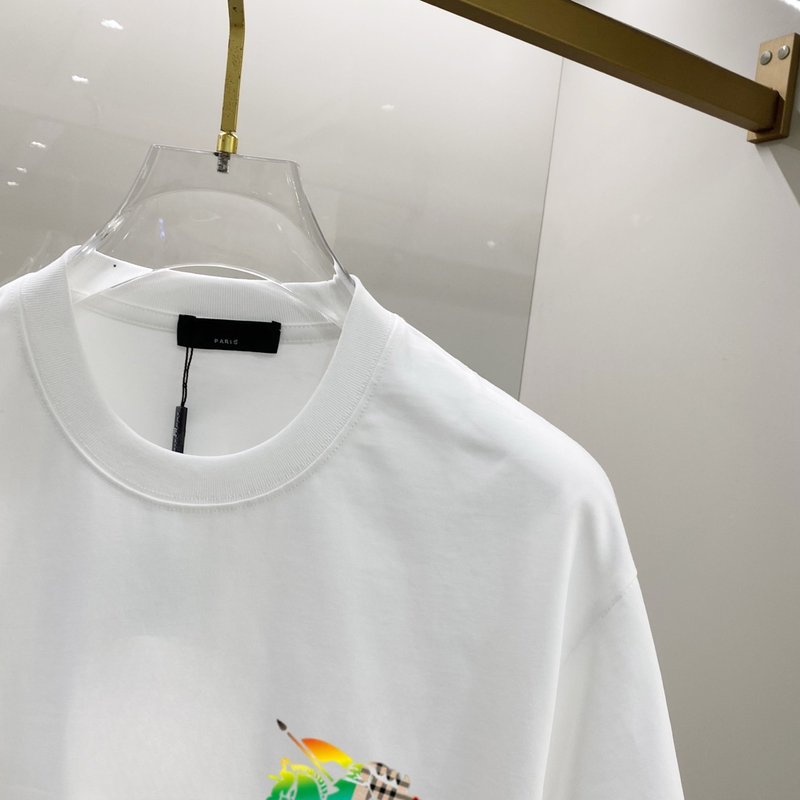 버버리 루즈핏 반팔 티셔츠 001-206827