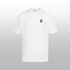 버버리 라운드넥 반팔 커플 티셔츠 001-206893