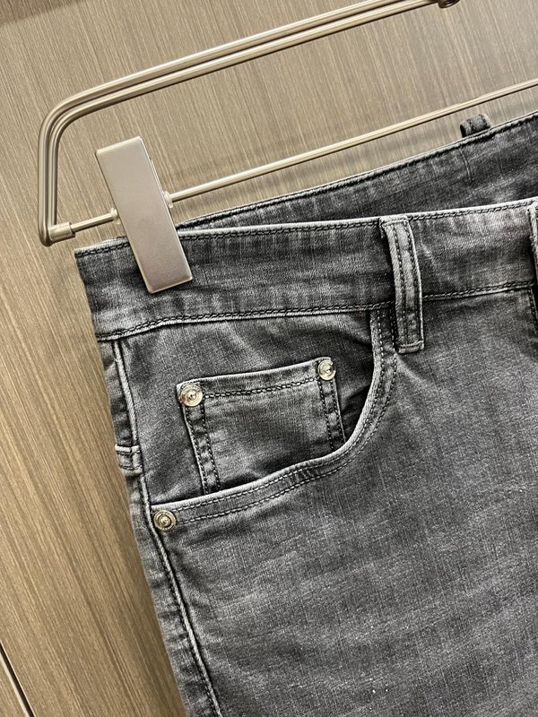 버버리 남성 봄여름 고급 데님 진 001-207128