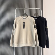 스톤아일랜드 라운드넥 기모 후드티 001-207463