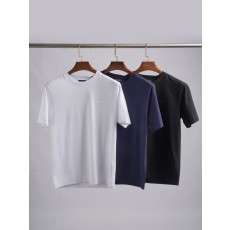 제니아 남성 광택 자수 반팔 티셔츠 001-207712