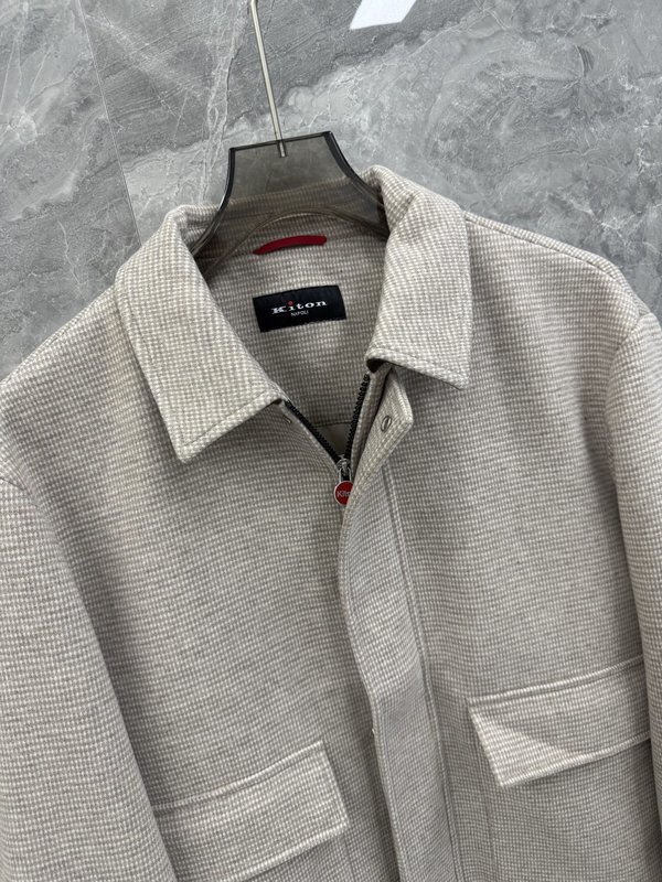 Kiton 올드머니 스타일 울 재킷 001-207895