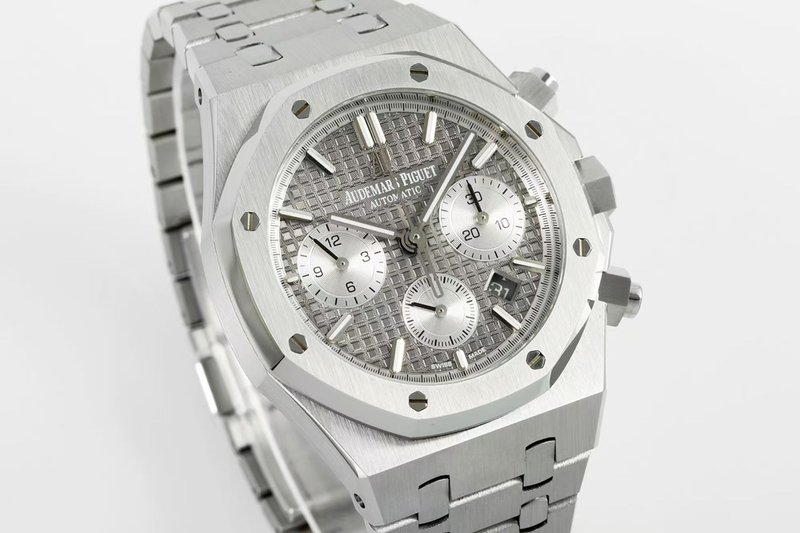 오데마 피게 로얄 오크 스틸 크로노그래프 001-211357