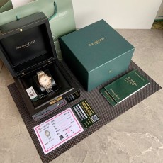 오데마 피게 로얄 오크 여성용 다이아몬드 기계식 시계 001-211893