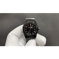오데마 피게 블랙 케이스 블랙 다이얼 기계식 시계 001-211894