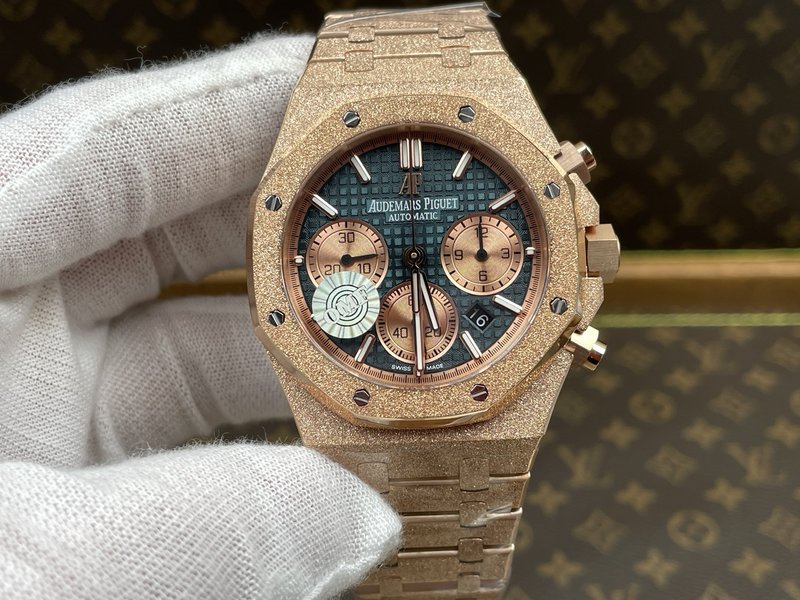 오데마 피게 프로스티드 골드 로즈골드 시계 001-212013