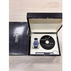 바쉐론 콘스탄틴 오버시즈 블루 다이얼 시계 001-212369
