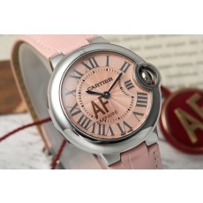 까르띠에 발롱 블루 33mm 쿼츠 시계 001-212453