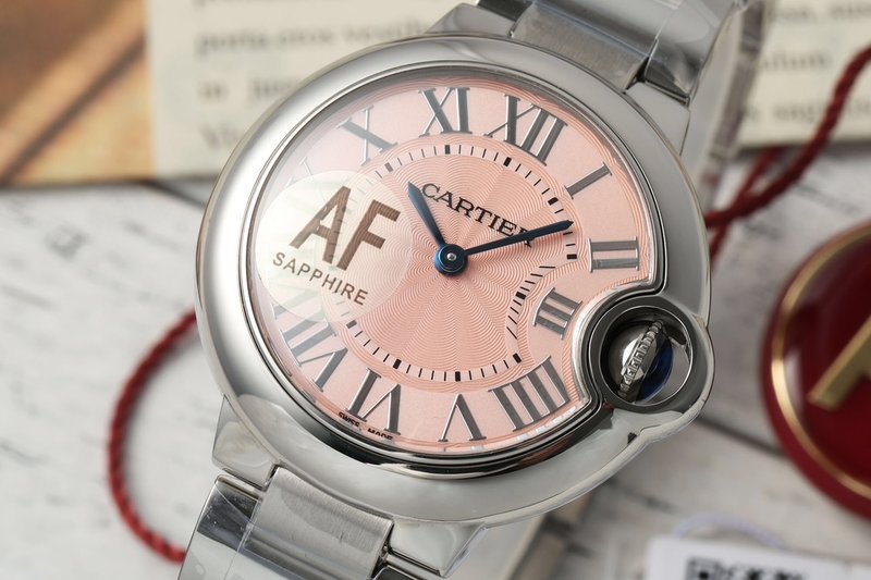 까르띠에 발롱블루 33mm 쿼츠 시계 001-212456