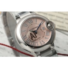 까르띠에 발롱블루 28mm 쿼츠 스테인리스 시계 001-212579