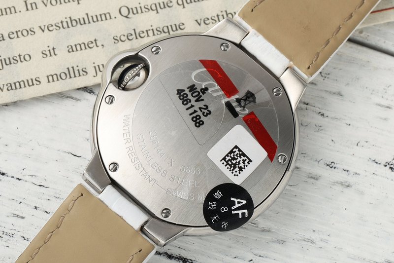 까르띠에 발롱블루 33mm 쿼츠 시계 001-212580