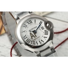 까르띠에 발롱블루 28mm 쿼츠 시계 001-212585