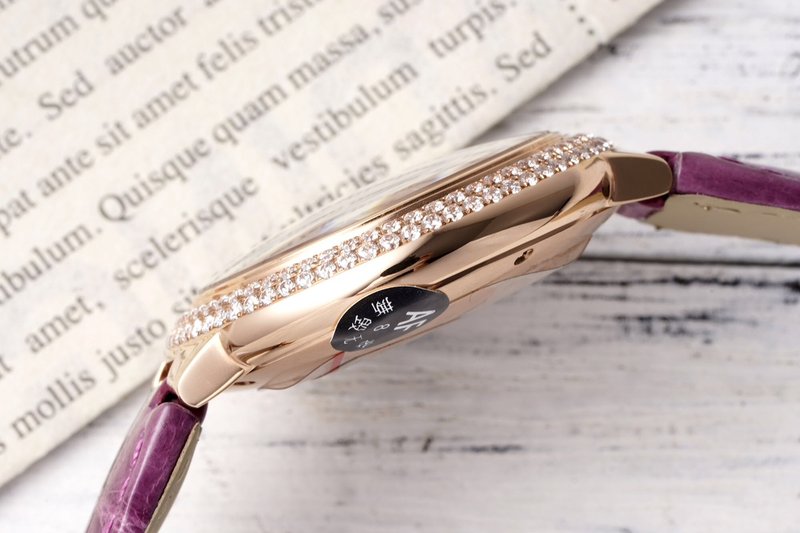 까르띠에 발롱 블루 33mm 스테인리스 스틸 시계 001-212636