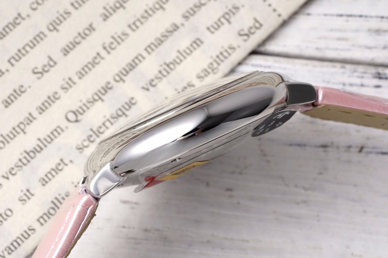 까르띠에 발롱 블루 33mm 스테인리스 스틸 시계 001-212638