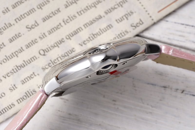 까르띠에 발롱 블루 33mm 스테인리스 스틸 시계 001-212638