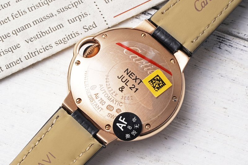 까르띠에 발롱블루 33mm 여성 시계 001-212644