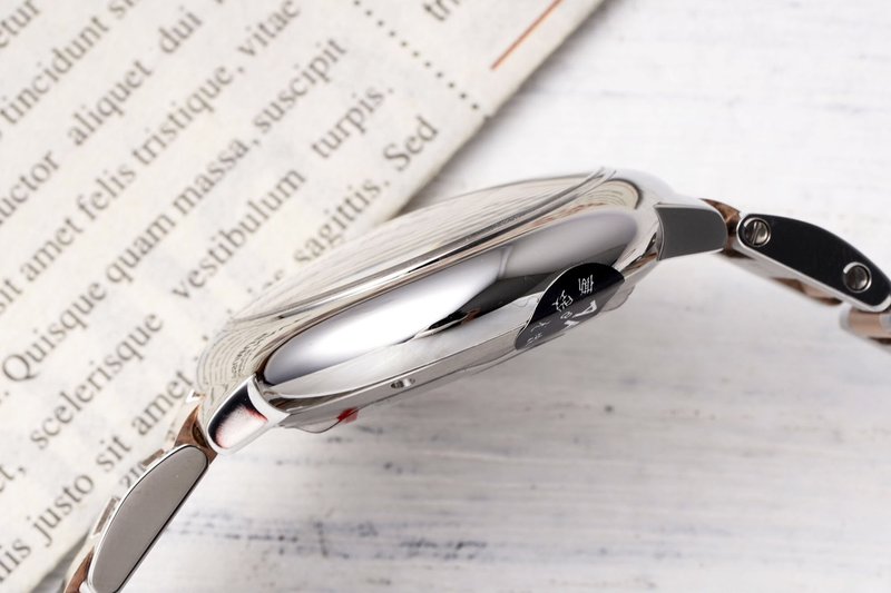 까르띠에 발롱블루 33mm 스테인리스 스틸 시계 001-212646