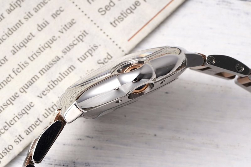 까르띠에 발롱블루 33mm 스테인리스 스틸 시계 001-212646