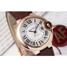 까르띠에 발롱블루 33mm 스테인리스 스틸 시계 001-212655
