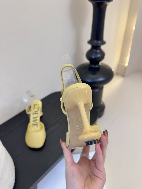 로에베 풀 다이아몬드 메리제인 샌들 001-212780
