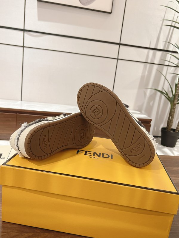 펜디 커플 레트로 캐주얼 운동화 001-212848