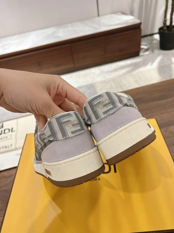 펜디 커플 레트로 캐주얼 스니커즈 001-212874