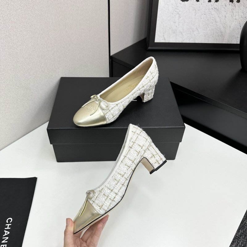 클래식 투톤 슬링백 발레리나 슈즈 001-212971