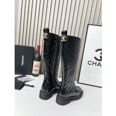 샤넬 가을 겨울 심플 롱 부츠 001-213004