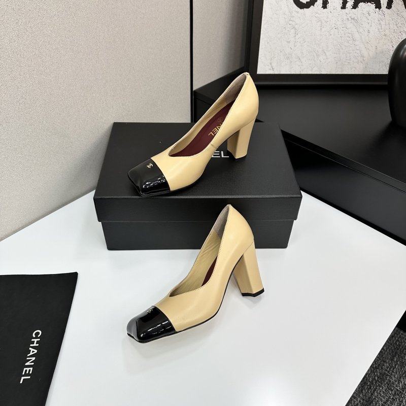 샤넬 스타일 굽 높은 힐 여성용 001-213059