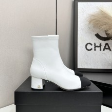 샤넬 스타일 심플 앵클부츠 001-213085