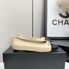 클래식 투톤 슬링백 발레리나 슈즈 001-213095