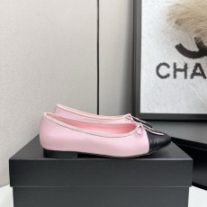 클래식 투톤 슬링백 발레리나 슈즈 001-213102
