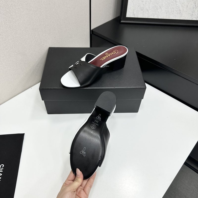 샤넬 스타일 클래식 굽 앵클부츠 001-213223