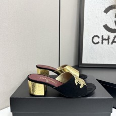 샤넬 스타일 트위드 스파이싱 플랫 슈즈 001-213224