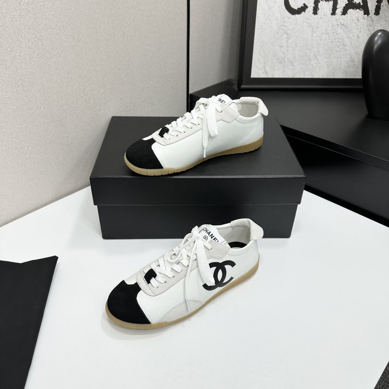 샤넬 판다 컬러 두꺼운 밑창 캐주얼 운동화 001-213248