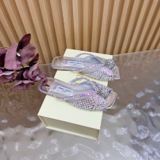 지미추 진주 스팽클 뾰족구두 힐 샌들 001-213396